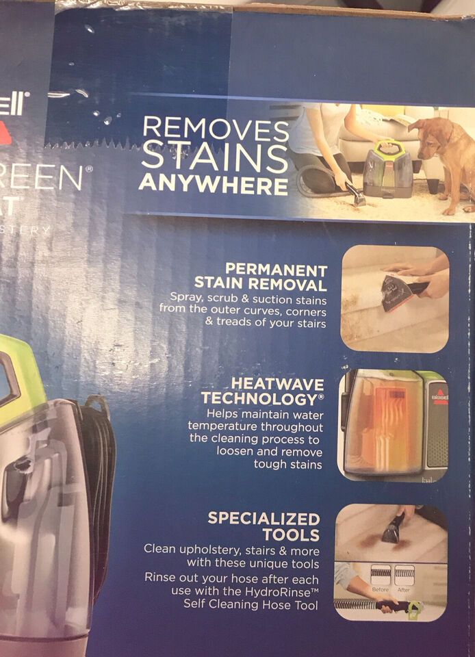 Bissell Little Green ProHeat Portable Carpet Cleaner – Model #2513G