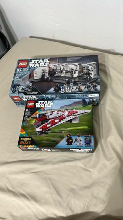 Lego Star Wars Jedi Bob’s Starfighter + Boarding The Tantive IV