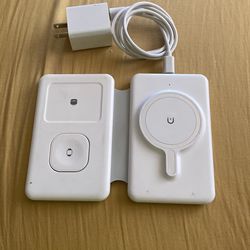 3 In 1 Magnetic Wireless Charger Model G910 It Work Apple Watch iPod Pods, And Apple Phone