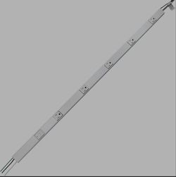Legrand Wiremold WH20GB306TRGFI6 Plugmold 2000 Series 3 Foot Hardwired Power Strip with 5 Tamper Resistant Outlets and GFCI Protection, White