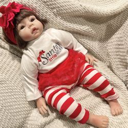 Baby Girl Doll Realistic Silicone Newborn 20 inch
