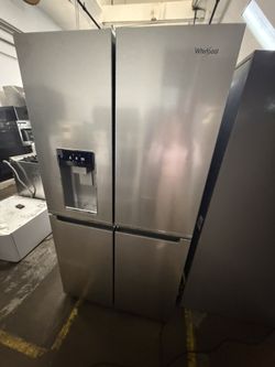 Whirlpool 4 Door Stainless Steel Refrigerator 