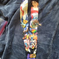 Disney Pin Trading Lanyard with 16 Pins