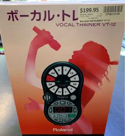 Roland VT-12 Vocal Trainer in box! (Japan Edition)