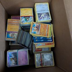 Hundreds Of Pokemon Cards 