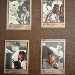 1992 Donruss Studio Baseball Complete Set 1-264 w/ Griffey Mattingly Puckett  ++