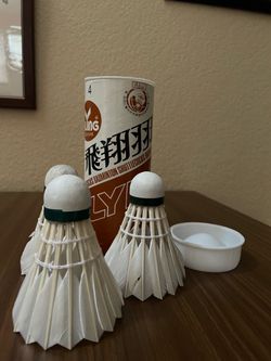 Feiyang Goose Feather Badminton Shuttlecocks with Tube