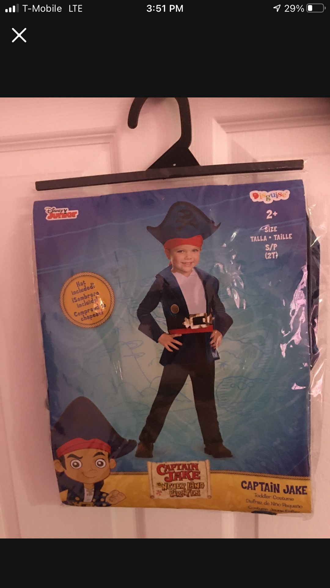 New Captain Jack Halloween Costume 