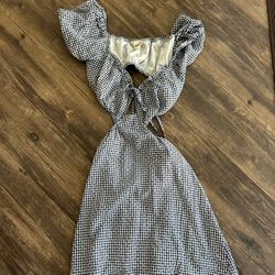 Cutout Short Sundress