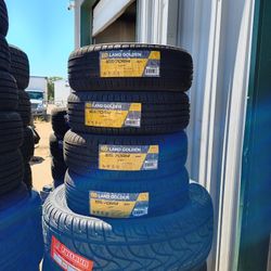 185/70/14 Land Golden Tires Installed And Balanced/ Instaladas Y Balanceadas 