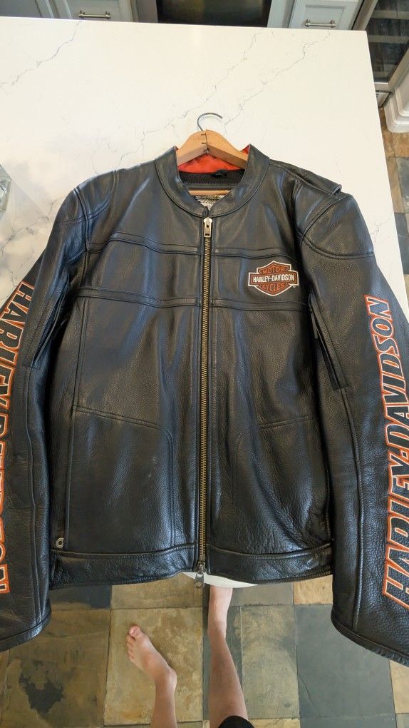 Harley Davidson Leather Jacket 2XL