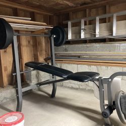 Weight bench offerup sale