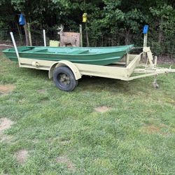 Jon Boat With Trailer