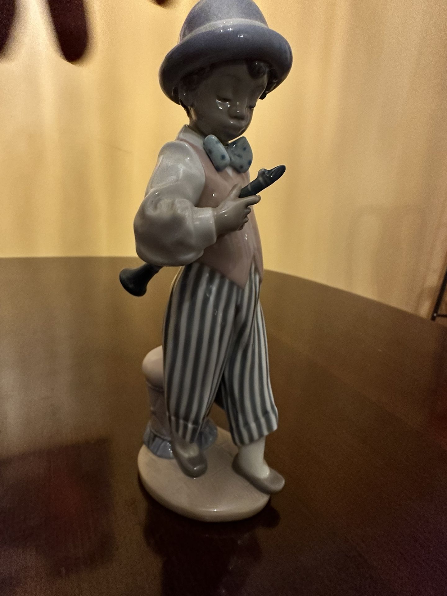 Lladro Figurine - Boy with a Clarinet