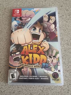 Alex Kidd In Miracle World DX Nintendo Switch Game