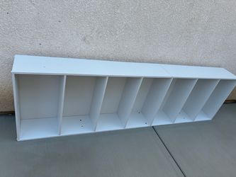 Book shelf about 84 inches high