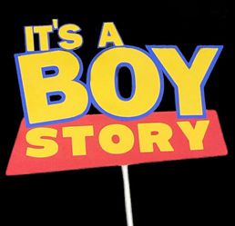 It’s a Boy Story Big Cake Topper