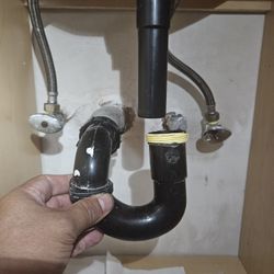 Toilet, Sink, Faucet, Tile