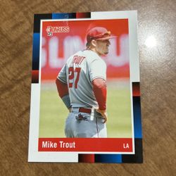 Baseball Card !  Mike Trout  2022 panini  Retro 