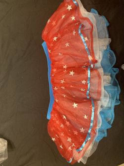 Captain America Adult Tutu Costume 