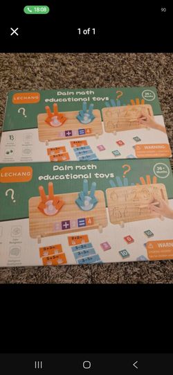 Lechang Palm Math Educational Toy Set x2