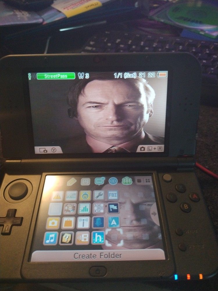 Saul Goodman New 3DSXL Limited Edition Jailbroken Shitpost