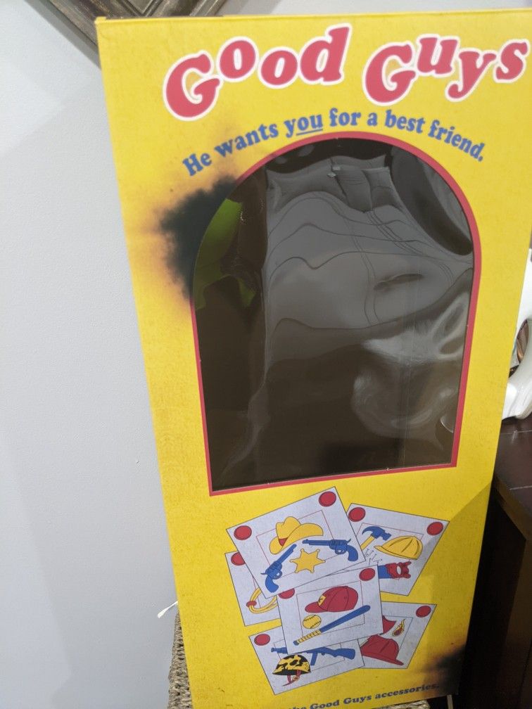 Life Size Chucky Box ( No Doll Just Box )