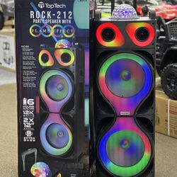 Bluetooth Speaker w/ 2x12" Woofers 