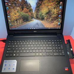 TOUCHSCREEN …DELL….INSPIRON ..3541 …8.00 GB -RAM ..  130. Gb….SSD….FASTER  and  READY FOR CLASSES  ON LINE OR