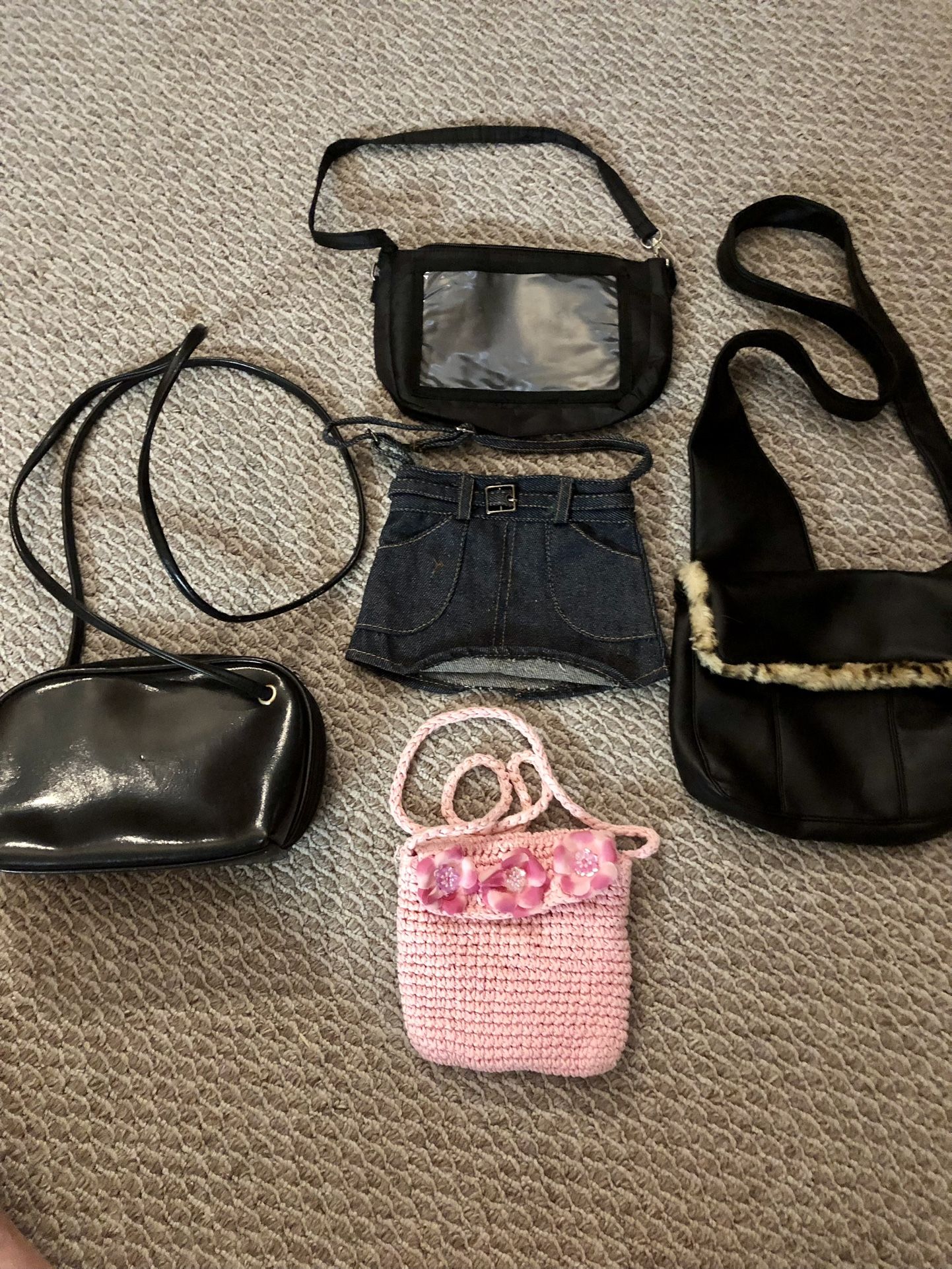 Little Girls Purses Lot