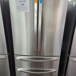 LG 23CF REFRIGERATOR 1399! COUNTERDEPTH! 1 YEAR WARRANTY INCLUDED!