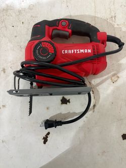 Craftsman Electric Jig Saw with Blade