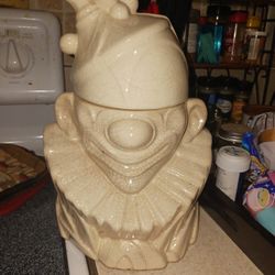 VINTAGE CLOWN COOKIE JAR ETC 10 FINAL PRICE LOOK MY POST TONS ITEM