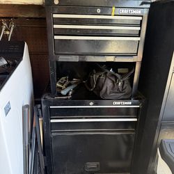 Craftsman toolbox with tools
