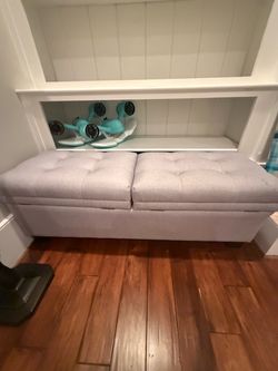Bench with storage