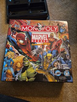 Monopoly Marvel Heroes Collector's Edition Board Game