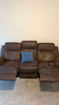 Sued sofa