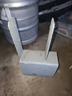 Simpson Strong-ties 4"x6" End Column Cap With Bolts/Screws