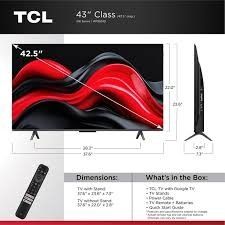 TCL Class Q6 QLED 4K UHD HDR Smart Google TV