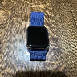 Apple Watch Series 8 45mm Stainless Steel + 6 Bands & Charger