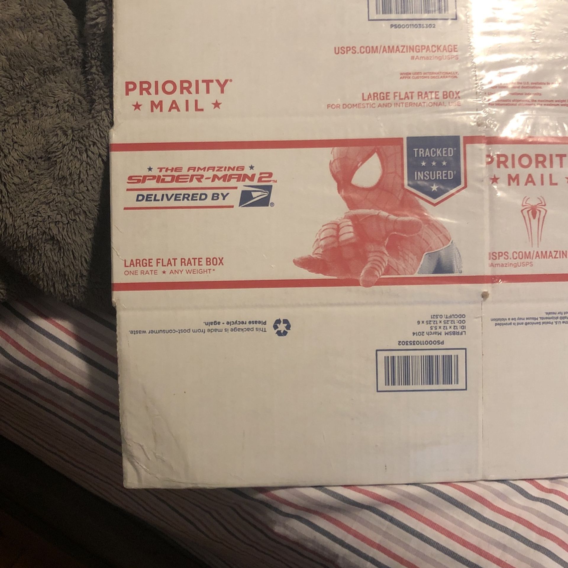 Amazing Spider-Man 2 US Postal Priority Mail Box 