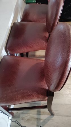 leather chairs