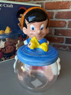 Disney Pinocchio Fishbowl Cookie Jar by Treasure Craft