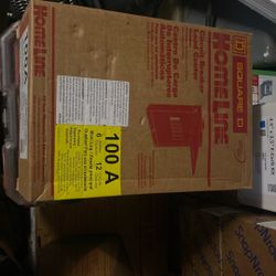SQUARE D HOMELINE circuit breaker load center 