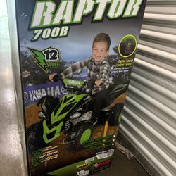 Yamaha Raptor 12V ATV 