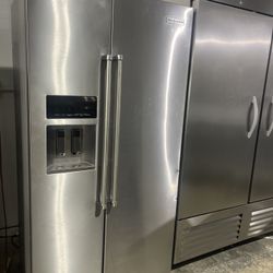 🔥SALE!! Refrigerator KitchenAid side by side stainless steel 