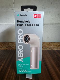 Aecooly Aero Pro handheld fan. OVER 40 IN STOCK. SUPER CHEAP!!