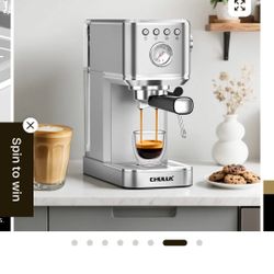 CHULUX ESPRESSO MACHINE STAINLESS STEEL 