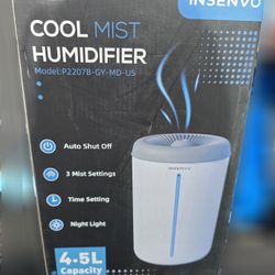 Cool Mist Humidifier NEW