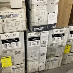 Vissani 5,300 BTU 115-Volt Portable Air Conditioner for 150 sq. ft. Rooms 